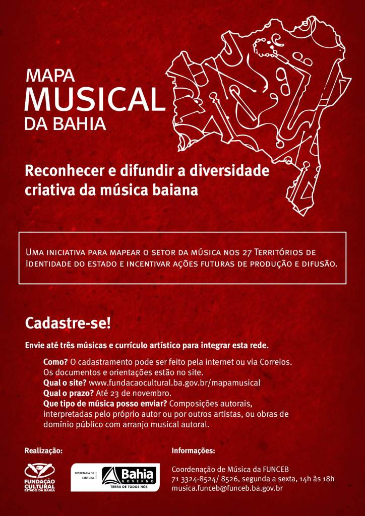 Cartaz Mapa Musical