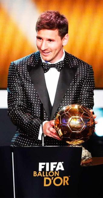 Messi capeão bola de ouro