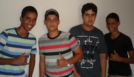 Jonata Levi, Elias Pinto, Hiago Leão e João Neto(Foto: Divulgação)