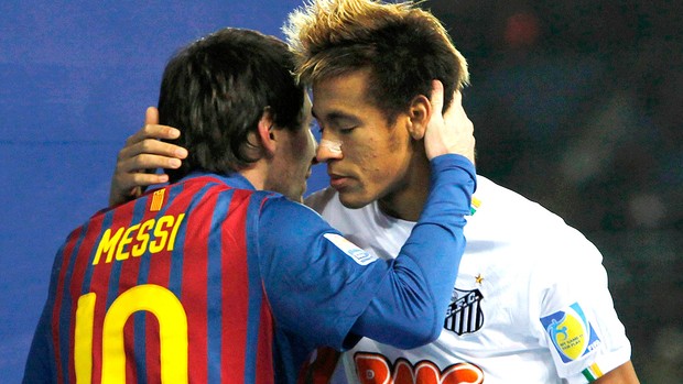 neymar e messi