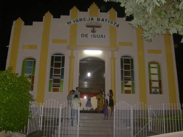 Primeira Igreja Batista em Iguaí (Foto: Iguaí Mix)