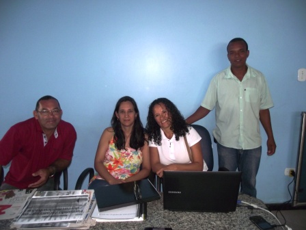Representantes da APLB Sindicato de Iguaí(Foto: Iguaí Mix)