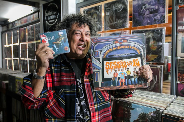 Edy Star, integrante da banda de Raul Seixas e pioneiro do glam rock no Brasil(Foto: Gabriel Quintão)