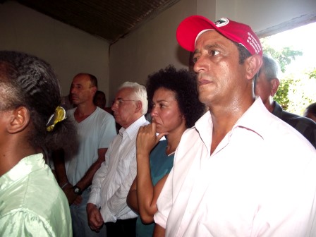 Júlio Honorato, Vera Lúcia Barbosa e Guilherme Menezes(da direita para a esquerda) (Foto: Iguai Mix)