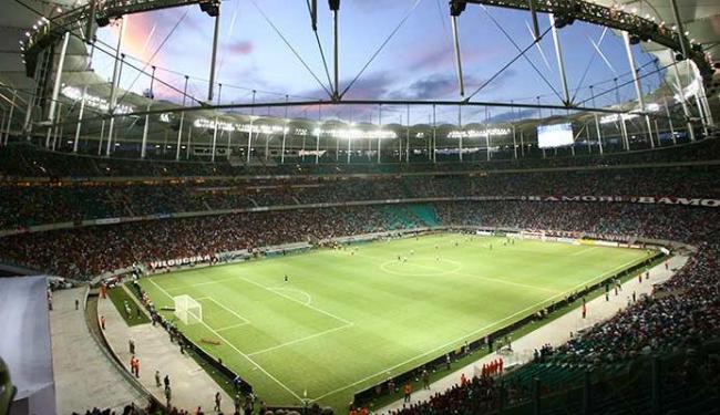 A Arena Fonte Nova foi inaugurada na tarde de domingo, 7 (Foto: Fernando Amorim / Ag. A Tarde)