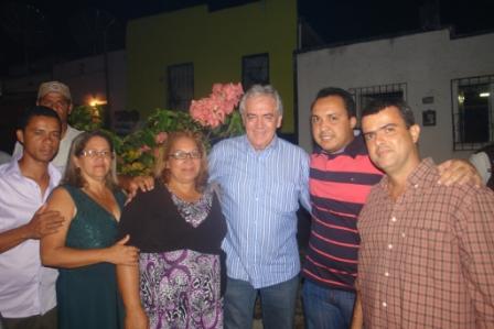 Otto Alencar, Marcos Galvão e Vereadores aliados. (Foto: Portal Poções)
