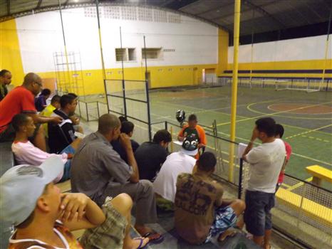 Reunião com árbitros de futebol de Iguaí (Foto: Iguaí Mix)