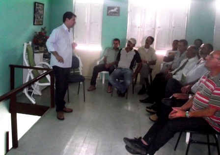 Francisco Benjamim falou sobre cadeias produtivas de leite (Foto: Iguaí Mix)