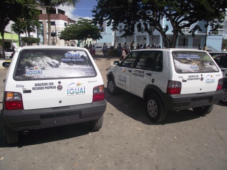 Veículos foram adquiridos com recursos próprios (Foto: Iguaí Mix)