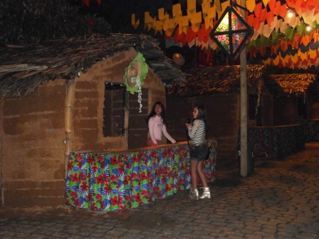 Decoração encanta os turistas (Foto: Iguaí Mix)