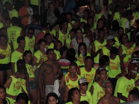 Fãs compareceram para o show de Polentinha do Arrocha (Foto: Iguaí Mix)