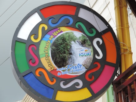 Belezas naturais foram escolhidas como tema para decoração (Foto: Iguaí Mix)