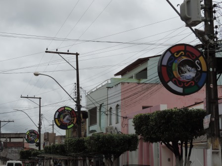 Ruas foram decoradas para a festa (Foto; Iguaí Mix)
