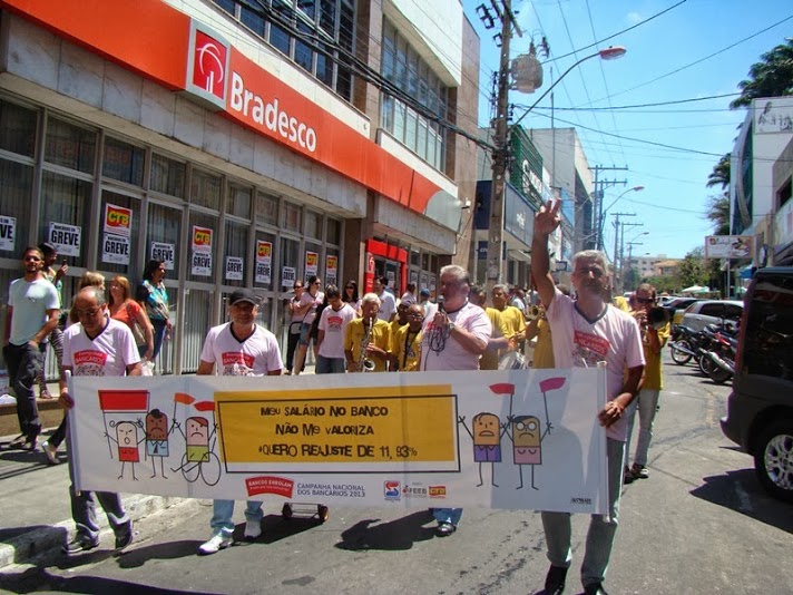 greve dos bancários