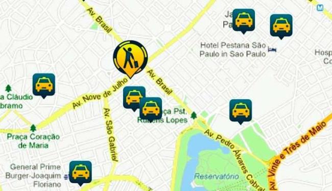 Aplicativo taxijá