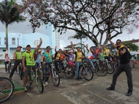 Clube os Desbravadores Pedras realiza atividades esportivas (Foto: Iguaí Mix)