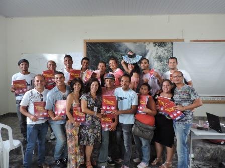 Agentes culturais participaram da oficina (Foto: Iguaí Mix)
