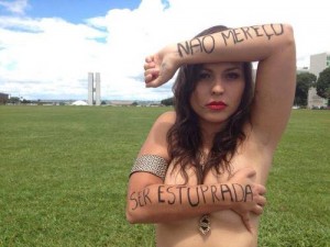 não mereço ser estrupada