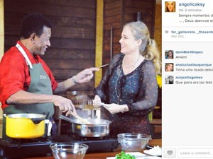 Angélica postou mensagem em sua conta no Instagram (Foto: Reprodução/Instagram)
