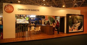 Estande Caminhos do Sudoeste (Foto: Sec. Turismo / Iguaí)