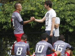 Kaká visitou o CT do São Paulo recentemente (Foto: Eduardo Viana/LANCE!Press)