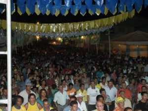 Uma multidão compareceu ao evento (Foto: Reprodução / Facebook)