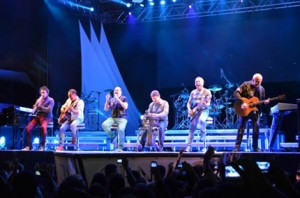 Roupa Nova fez show memorável  (Foto: União Perfeita)