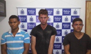 Pablo, Adriano e Pierre (Foto: Polícia Civil/BA)