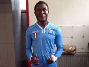 Joseph Minala, meia de 18 anos da Lazio, vai jogar no Bari (Foto: Reprodução)
