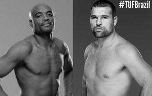 Anderson Silva e Mauricio Shogun vão liderar o TUF Brasil 4 (FOTO: Divulgação/UFC)