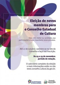 Eleições Conselho de Cultura