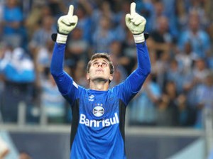 Grohe não sofre gols há oito jogos (Foto: Lucas Uebel/ Grêmio)