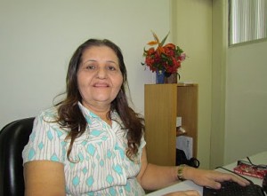 Gilnay Santana, prefeita de Ibicuí (Foto: Políticos do Sul da Bahia)