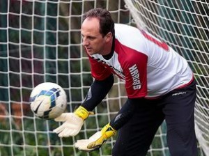 Rogério Ceni, durante treino do São Paulo (Foto: Ale Cabra/ LANCE!Press) 