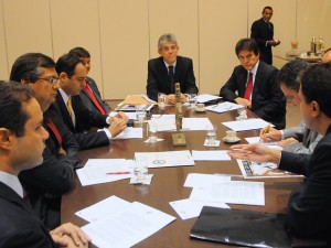 Ricardo Coutinho (PSB) foi o anfitrião do encontro de governadores em João Pessoa (Foto: José Marques/ Secom-PB)