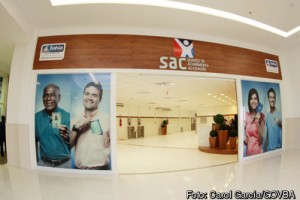 Novo SAC do Shopping Bela Vista, no Cabula Foto: Carol Garcia/GOVBA