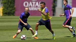 Neymar pode terminar a Copa do Rei como artilheiro: está um gol atrás de Iago Aspas (Foto: Reprodução / Facebook)