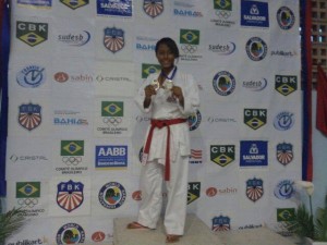 Tânia Caroline também conquistou o primeiro lugar  (Foto: Divulgação)
