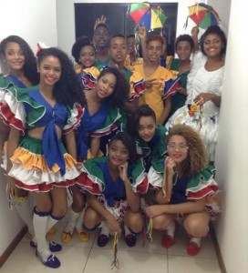 Quadrilha Frevo Azul foi a vencedora (Foto: Iguaí Mix)