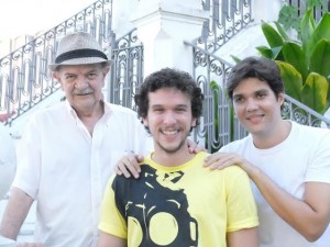 Harildo Déda, João Saraiva e André Luis (Foto: Genilson Coutinho)