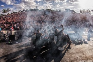 Banda celebra grande show em Santo André  (Foto: Rafael Melo)