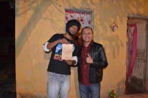 Rogério Sagui e Cacau Novaes (Foto: Iguaí Mix)