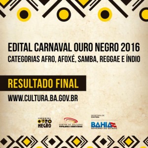 Carnaval ouro negro 2016