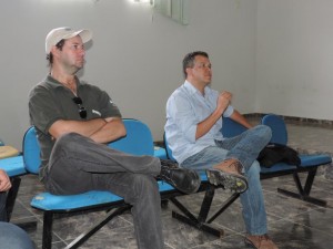 Jean Ricardo e Glauber Oliveira, representantes do Inema (Foto: Iguaí Mix)