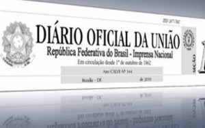 diário oficial da união