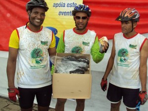 Primeiro Pedal Ecológico na cidade de Ibicuí  (Foto: Divulgação)