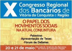 X Congresso Regional dos bancários