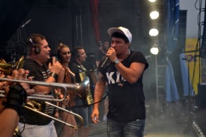 Cavaleiros do Forró agitou o Ticomia (Foto: Iguaí Mix)