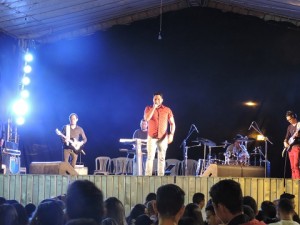 O cantor Marcos Nunes foi a atração da 4ª Semana  dos Evangélicos de Iguaí (Foto: Iguaí Mix)
