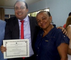 Marcos Galvão foi diplomado (Foto: Divulgação)